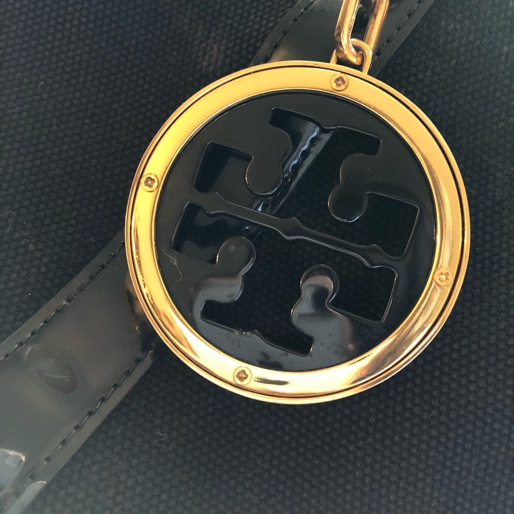 Large Black Tory Burch Tote Handbag - Picture 4 of 8